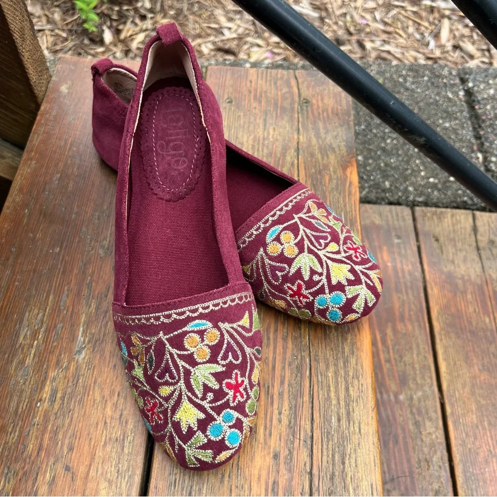 LATIGO BLISS ANTHROPLOGIE SUEDE LEATHER SLIP ON FLATS SIZE 9 - Picture 12 of 12